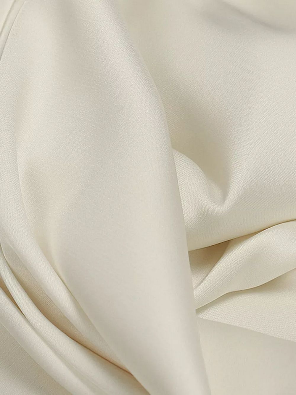 Шелк Армани 90 г/м², 150 см / 2 метра, арт.Arm-073 цв.73 молочный (айвори)