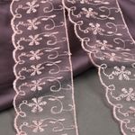 Кружево капроновое 65 мм / 13.7 м, 30011 цв.135(146S) св.персиковый, Kruzhevo