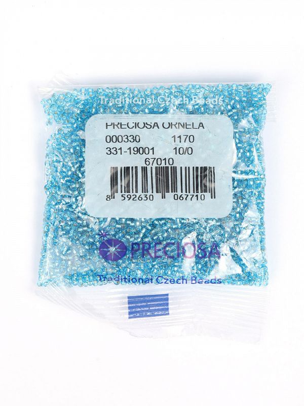 Бисер Preciosa 10/0 (2.3 мм), 50 г, TSL цв. 67010/331-19001