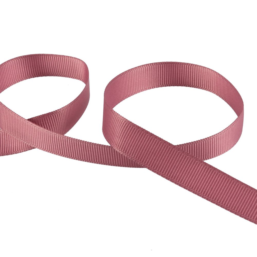 Лента репсовая нарезка 12.0 мм / 10 шт по 5.4 метра, 006 розовато-лиловый, Gamma GR-12