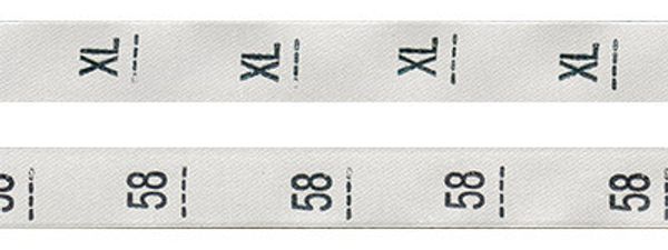 Размерные метки (рулон) белые 1000 шт, 32 белый, УЦЕНКА