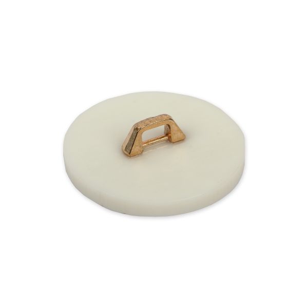 Пуговицы на ножке костюмные 18 мм, 12 шт, А001 белый, Blitz DRN 0070