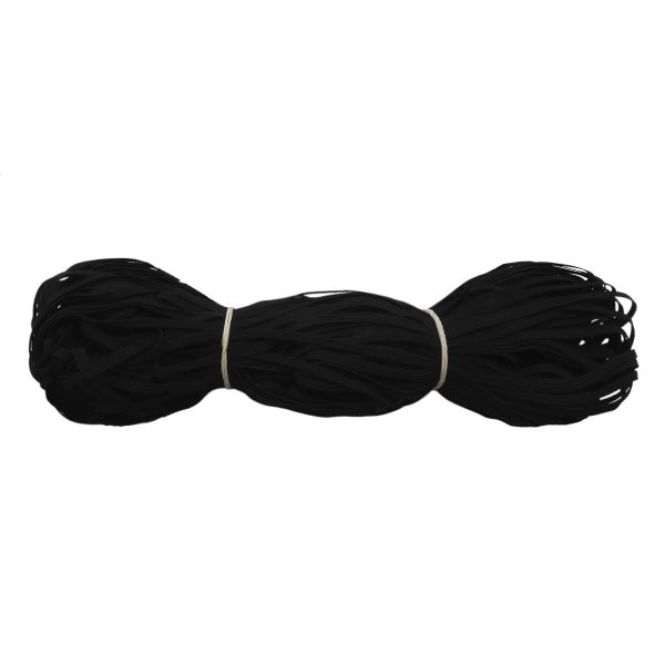 Резинка бельевая (стандартная) 5.0 мм / 100 метров, черный