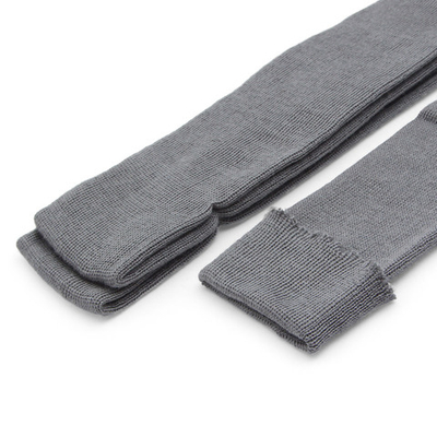 Манжеты трикотажные рукава 7.0 см / 3 метра, тонкие, 14 кл, 1х1, 307/7 грей (серый)