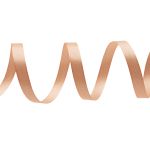 Лента декоративная ёлочка 15.0 мм / 20±1 метров, 28 персиковый