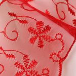 Кружево капроновое 65 мм / 13.7 м, 30011 цв.026 красный, Kruzhevo