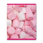 Тетрадь ученическая общая, A5+ 48 л. на скобе 65 г/м², белизна 100%, 10 шт, линия в термоусадочной пленке, 000309 Сластёна, Светоч 48ТСК5_1_3_2