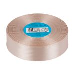 Лента атласная 1-сторонняя 25.0 мм / 33±2 метра, 141 бежевый, Gamma