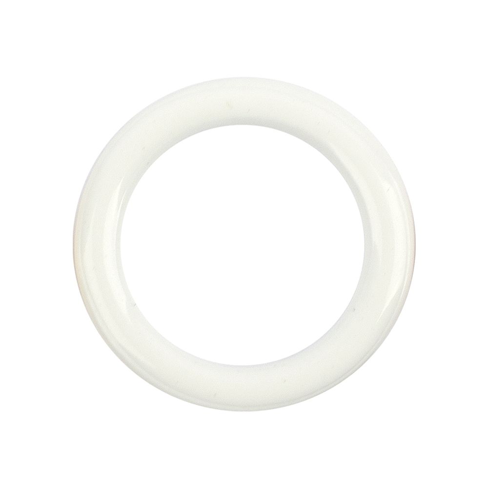 Кольцо для бюстгальтера металл ⌀08 мм, 50 шт, белый, Blitz CPK-8