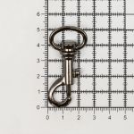 Карабин металл 19.0 мм (53х24 мм), чер.никель, 10 шт