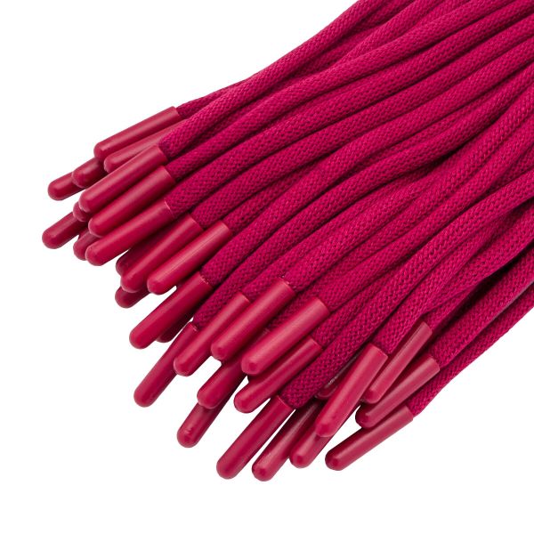 Шнурки декоративные круглые 5 мм / 135 см, 100 шт, 16 малиновый, 3AR2808