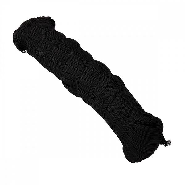 Резинка бельевая (стандартная) 8.0 мм / 100 метров, черный