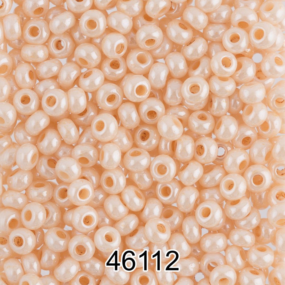 Бисер Preciosa 10/0 (2.3 мм), 500 г, 46112 (Ф221) под жемчуг