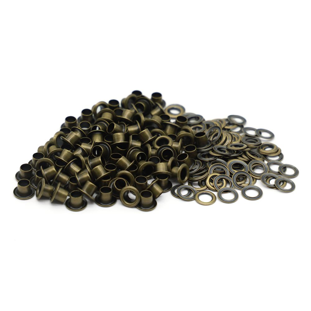 Люверсы металл ⌀_3.0 мм (внутр.), латунь, 100 шт, S090797, BIG