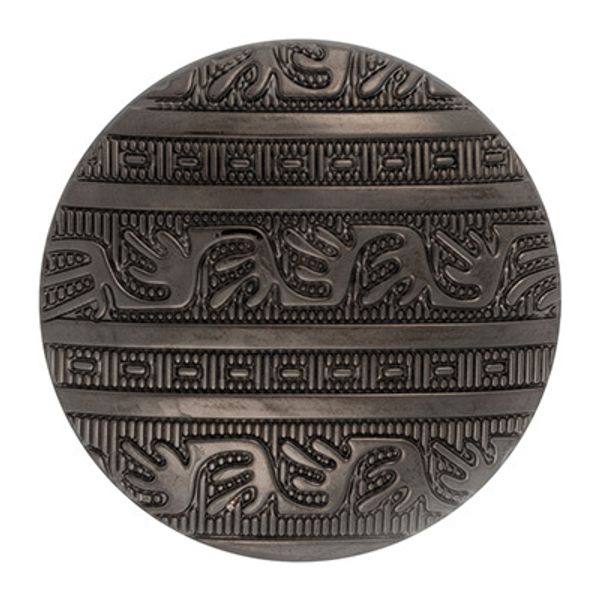 Пуговицы на ножке металл 22.5 мм, 6 шт, 06 черн.никель, Blitz MB 0228