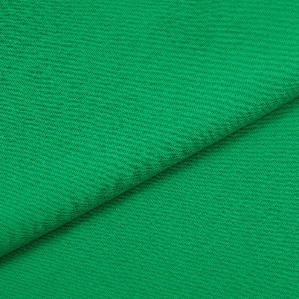 Кулирка гладкокрашеная 145 г/м², 100+100 см, в нарезке, цв.яр.зеленый, 6м