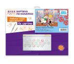 Картина по номерам Фрея, Союзмультфильм. Малыш и Карлсон на крыше, на картоне, 40х30 см