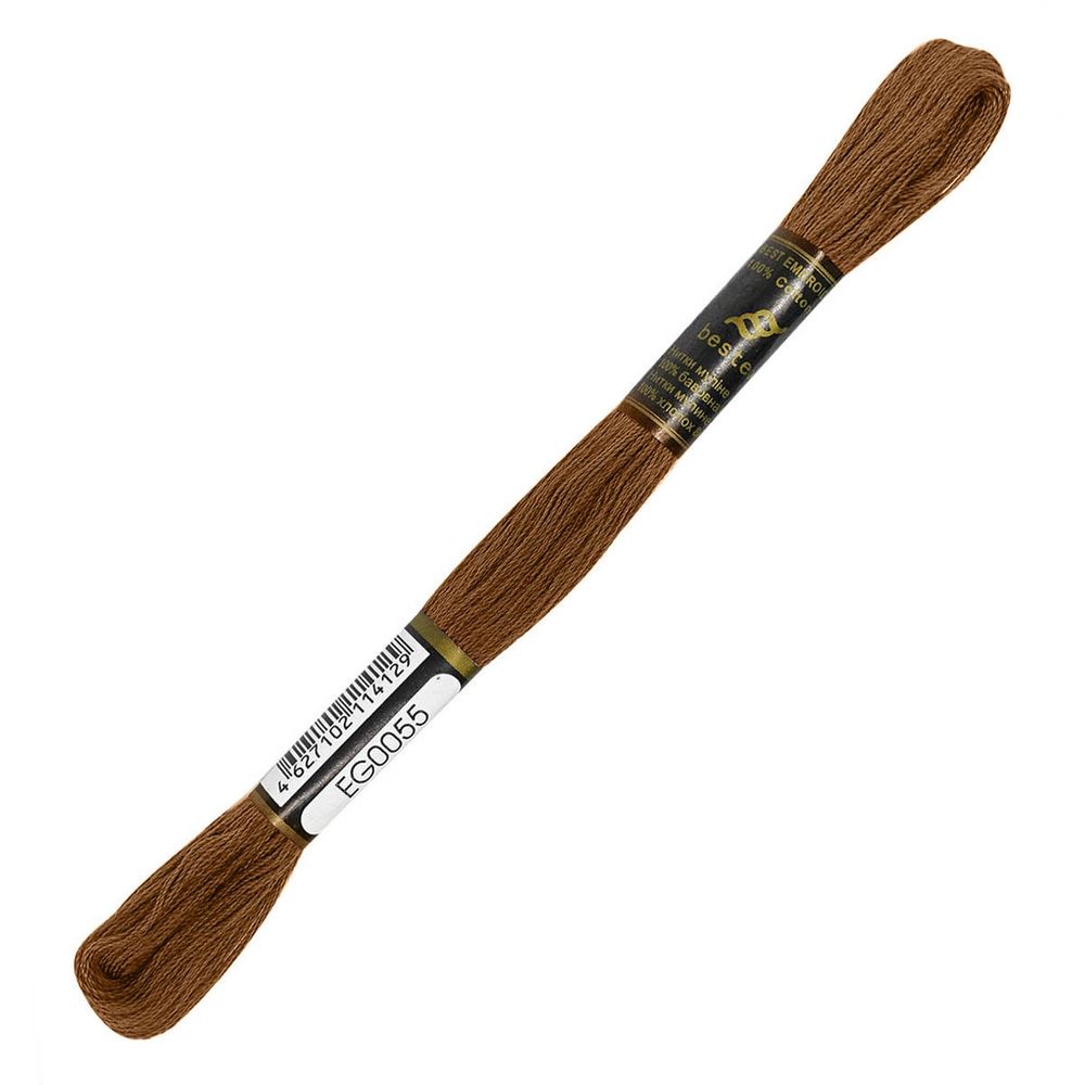 Мулине Bestex, цв.EG0055, 24 мотка по 8 метров