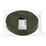 Стропа (ременная лента) 30 мм / 10 метров, толщ. 1.92 мм, [24.75 г/пог.м], 100% х/б, хаки, Gamma G301C