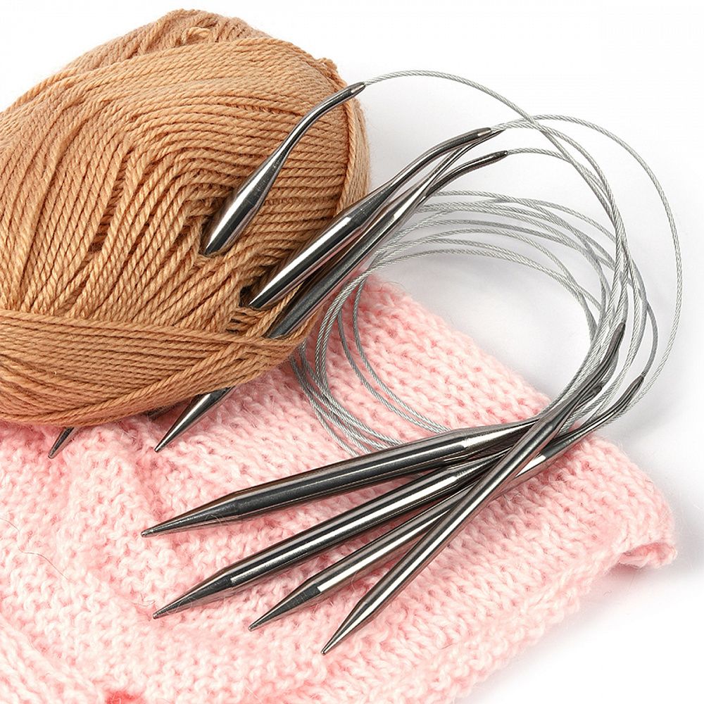 Набор круговых спиц Maxwell Gold 4 шт длина 100см 7-8-9-10мм