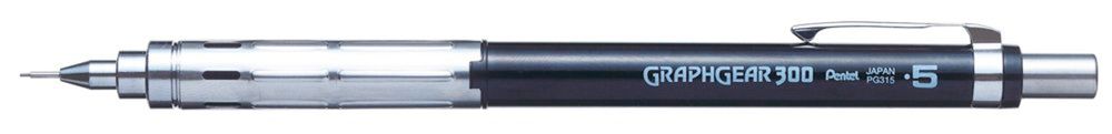 Карандаш автоматический Pentel GraphGear 300 0.5 мм, PG315-TBX красный корпус