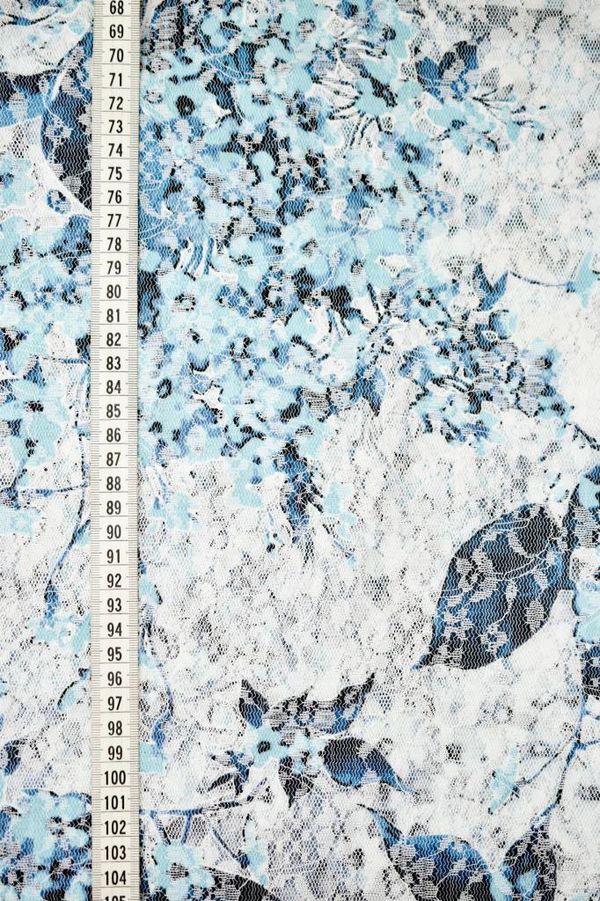 Ткань кружевная 65% полиэстер, 35% хлопок [261560-19], 10 метров, 261560-19