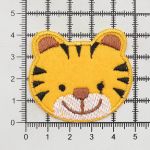 Термоаппликация Тигренок, 4.2х4.7cm, Hobby&Pro