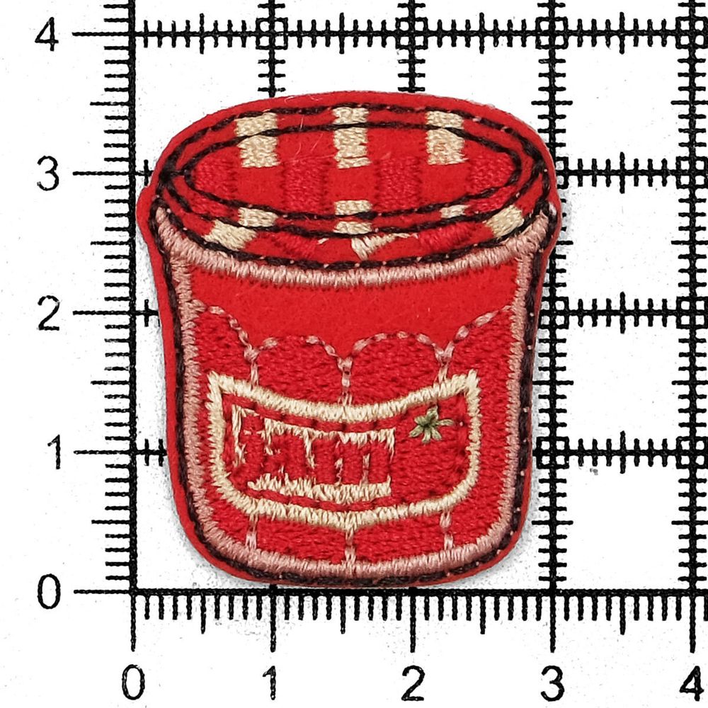 Термоаппликация Джем, 3х3.6см, Hobby&Pro