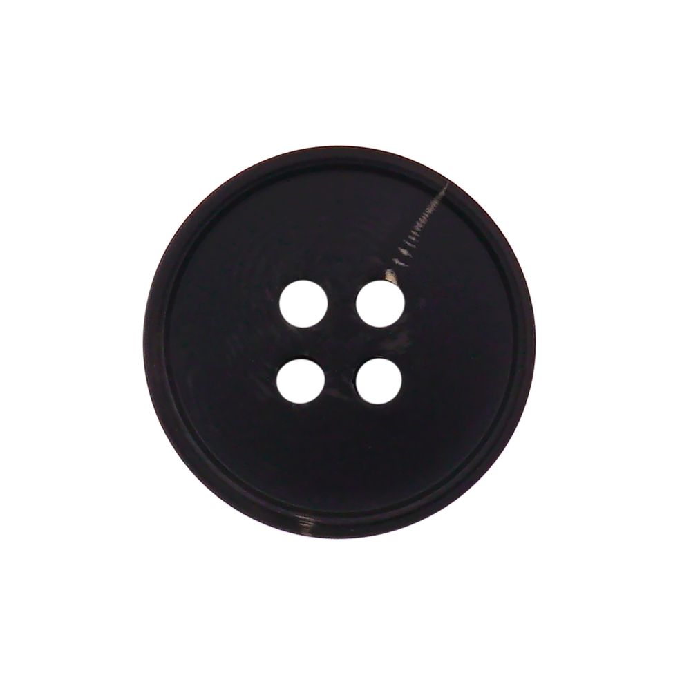 Пуговицы 4 прокола 28L=18 мм, пластик, col. А черный, 72 шт, CN2836