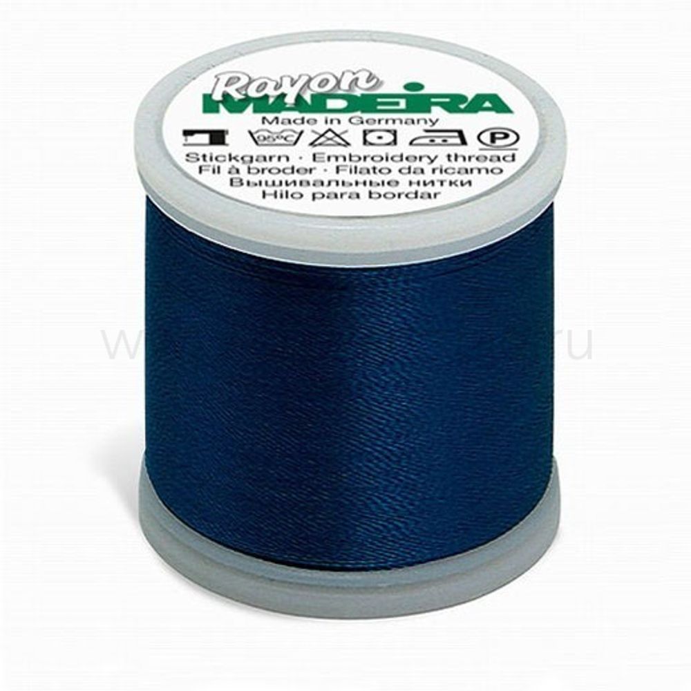 Нитки вышивальные вискоза Madeira Rayon №40, 200 м, цв. 1091, 9840, 5 катушек