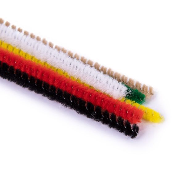 Проволока шенил ⌀0.3х30 см, 30 шт, ассорти, Hobbius SKPZ-3