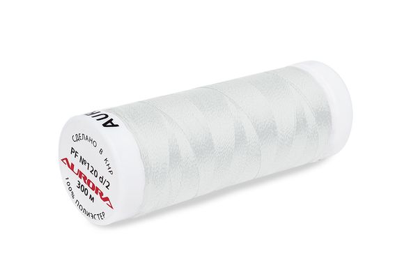 Нитки для креативных работ Aurora №120, 300 м, цв. PF821, 5 катушек