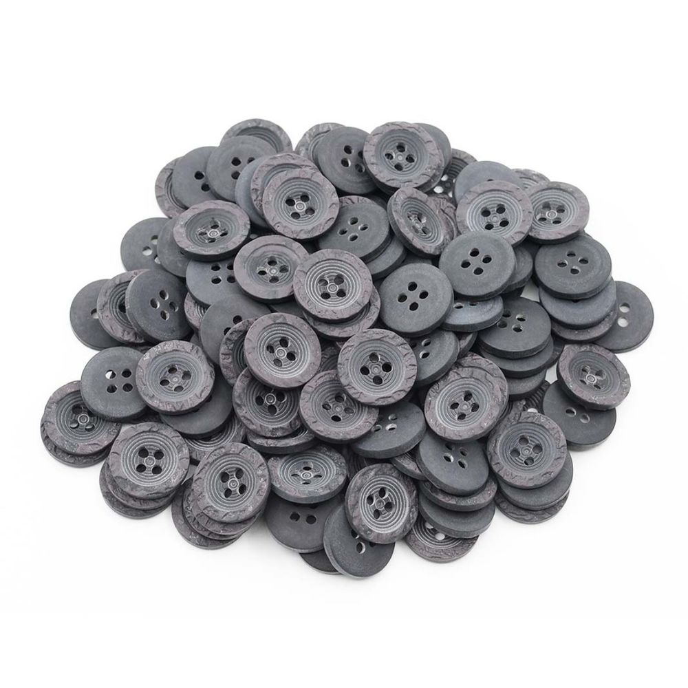 Пуговицы 4 прокола 24L (C917 коричневый), 0313-4079A, 144 шт