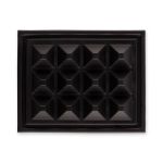 Нога площадная на дно сумки пластик Gamma FB340 (42 мм) 52х42х7 мм, 100 шт, черный