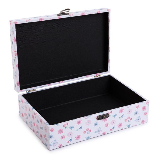 Шкатулка декоративная сундучок 30х20х9 см, 015 Цветочный рай, Gamma DBK-011