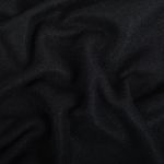 Флис 2-сторонний 280 г/м², 150х160±5 см, черный/black, Gamma FG-005N