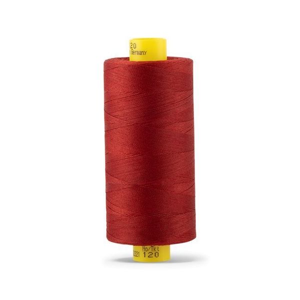Нитка универсальная Gutermann Mara 120/2, 1000 м, 700207, 221 красно-терракотовый, 1 катушка