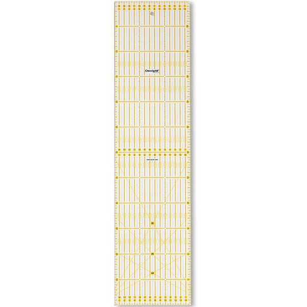Линейка универсальная Omnigrid пластик 15х60 см, Prym 611308