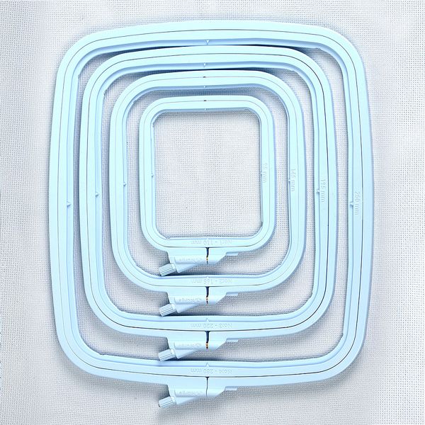 Пяльцы-рамка Nurge пластиковые 110х95 цв.синий