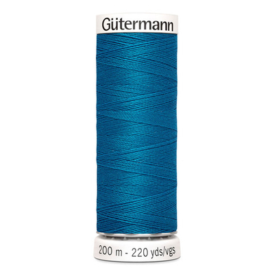 Нитки универсальные Gutermann Sew-all, 200м, 025 св.морская волна, 5 катушек
