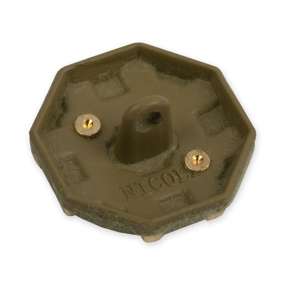 Пуговицы на ножке металл 18 мм, 6 шт, 30 золото, Blitz MB 0260