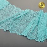 Кружево бельевое эластичное 205 мм / 25 м, TBY.YSTL00839, цв.L422 тиффани, Kruzhevo