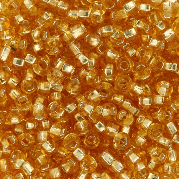 Бисер Zlatka 11/0 (2.1 мм), 100 г (10х10 г), №0032 золотой, GR