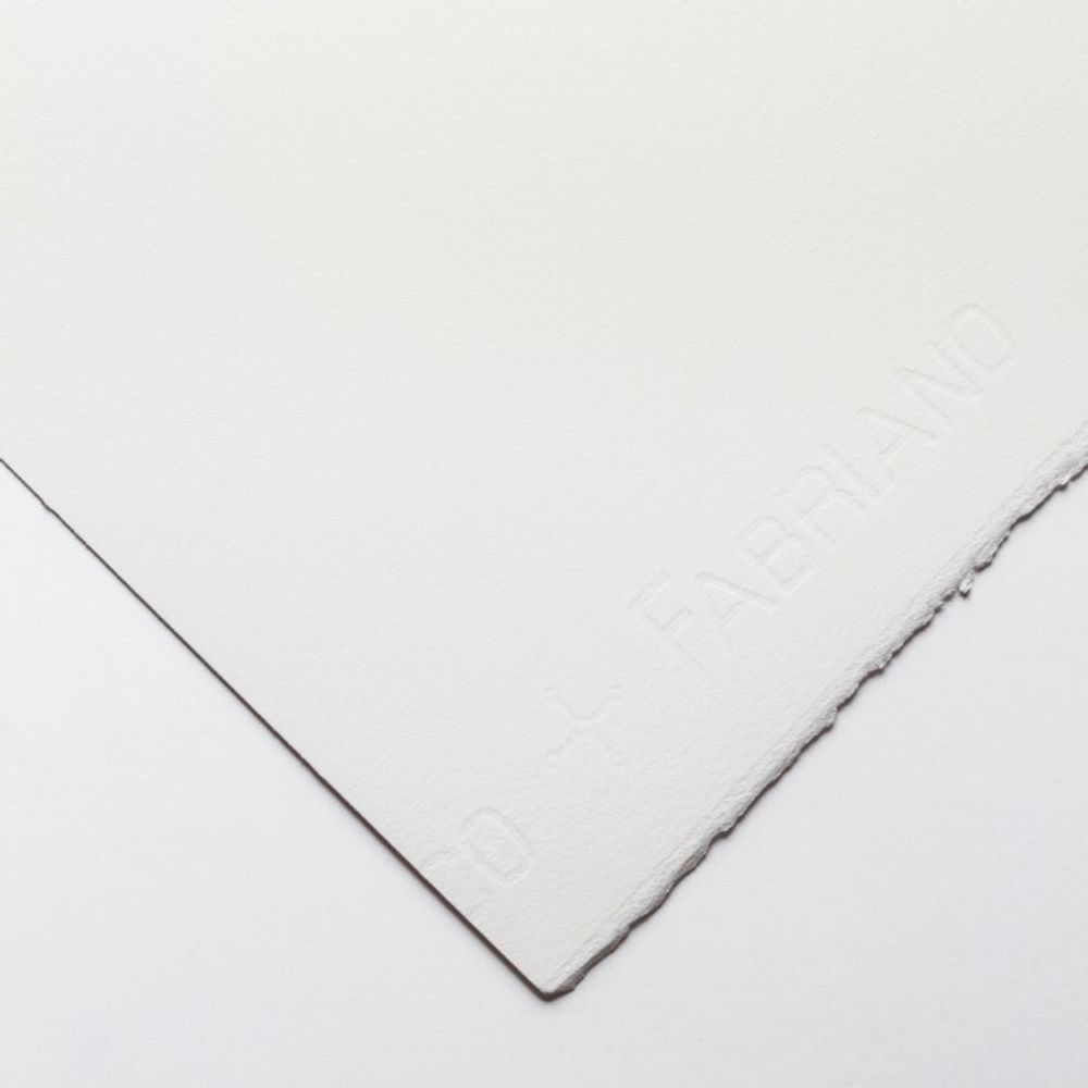 Бумага акварельная Artistico Extra White 300 г/м², 56х76 см, лист, 10 шт, Satin/Hot pressed, мелкозернистая, Fabriano 19210079