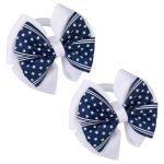 Набор резинок для волос, 10 шт, №01 белый/синий, Cherry Mary DR07003