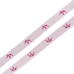 Лента атласная с рисунком 15.0 мм / 3 метра, Короны, Globus