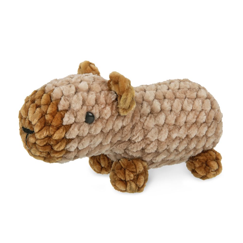 Набор для вязания игрушки Miadolla AMG-MN-0140, Капибара (велюр), 11 см