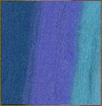 Шерсть для валяния (до 29 мкр), 50 г. 6078 лесной колокольчик/бирюза/джинсовый, Gamma MY-050