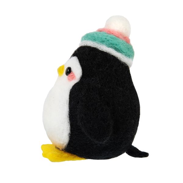 Набор для валяния Miadolla, Пингвинчик Морти, 10 см, WT-0208