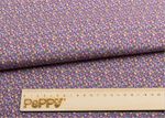 Ткань для пэчворка Peppy Нежная история, отрез 50х55 см, 146 г/м², НИ-18 фиолетовый, Peppy